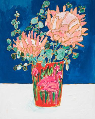 Print of Expressionism Still Life Paintings by Lara Meintjes