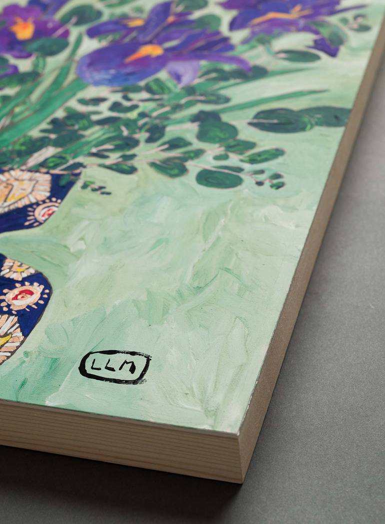 Original Figurative Botanic Painting by Lara Meintjes