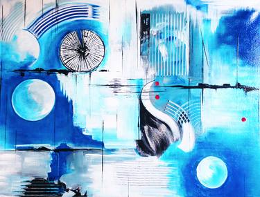 Original Abstract Paintings by Maya Nival