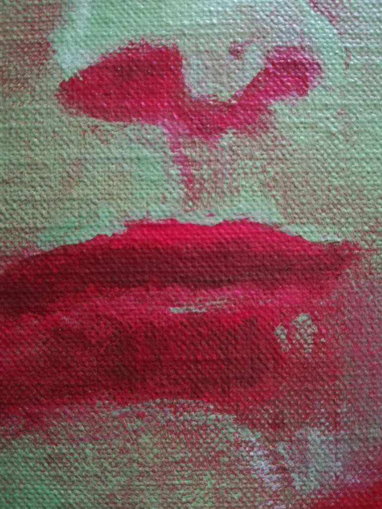 Original Expressionism People Painting by Helga Renders
