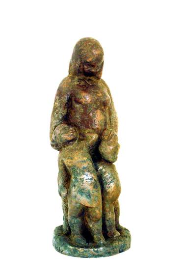 Original Figurative Family Sculpture by Samuel Buttner