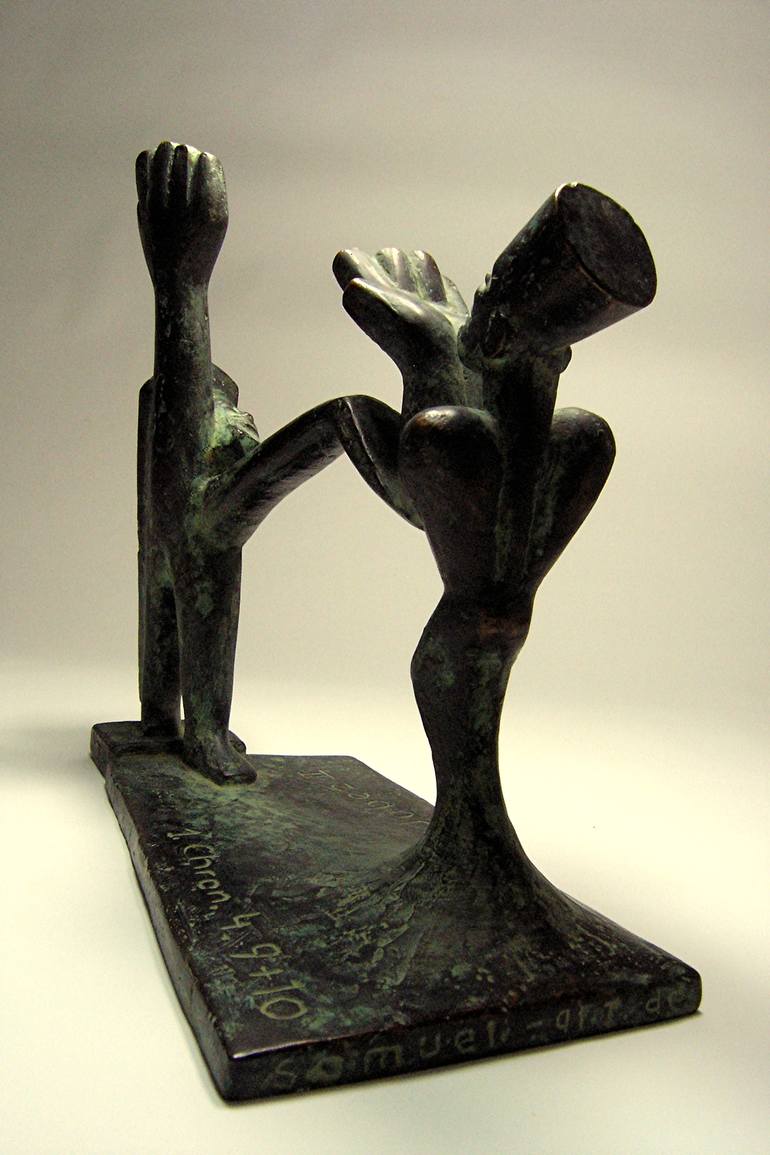 Original People Sculpture by Samuel Buttner