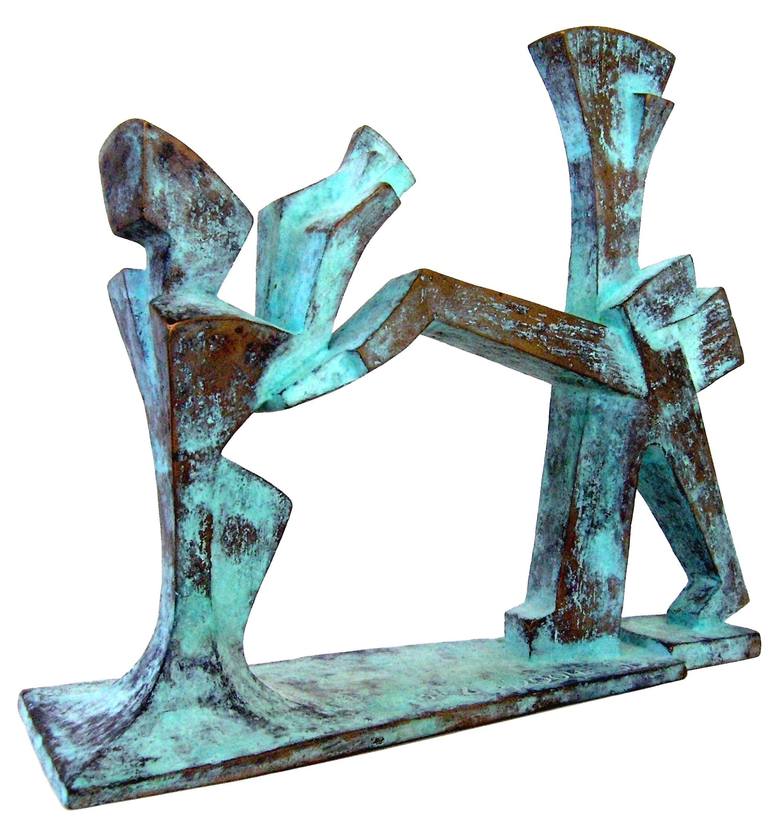 Original Abstract Expressionism Education Sculpture by Samuel Buttner