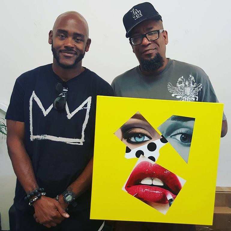 Original Abstract Women Painting by Otha Davis Iii