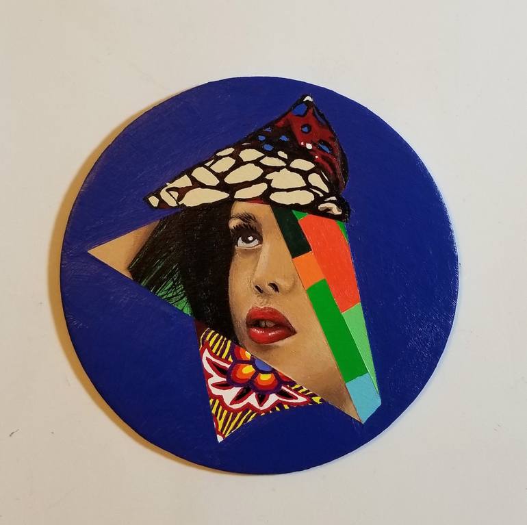 Original Photorealism Women Paintings by Otha Davis Iii