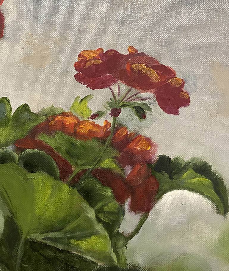 Original Realism Floral Painting by Tatyana Bondareva