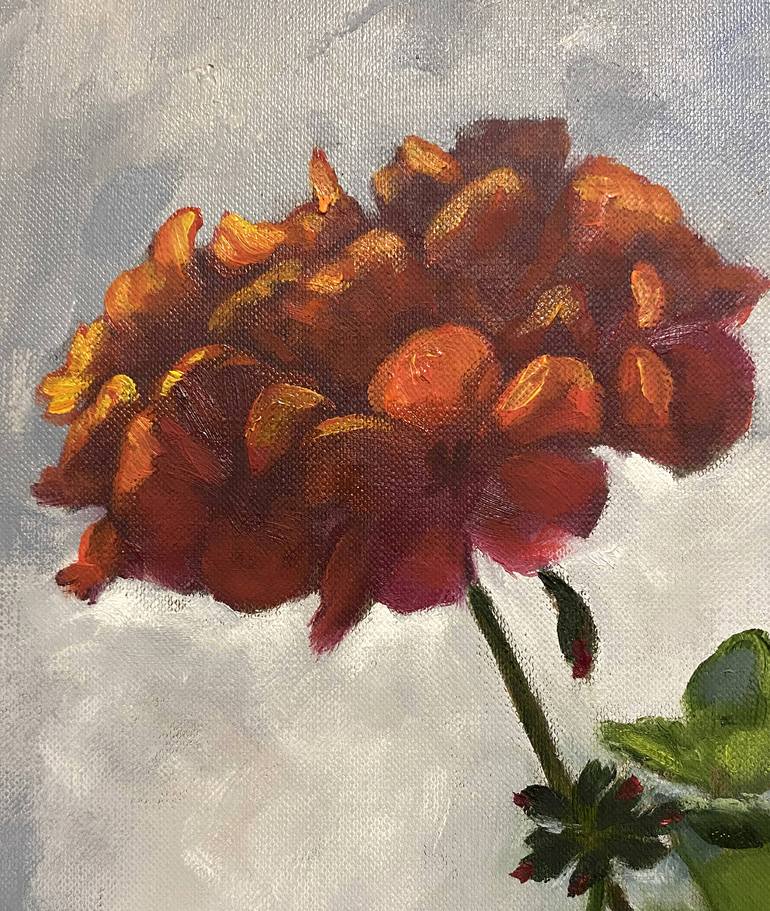 Original Realism Floral Painting by Tatyana Bondareva