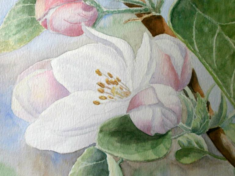 Original Other Floral Painting by Tatyana Bondareva