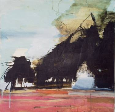 Original Abstract Landscape Paintings by Paul Geenty