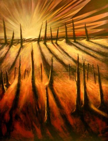 Original Expressionism Landscape Paintings by Dee Taylor