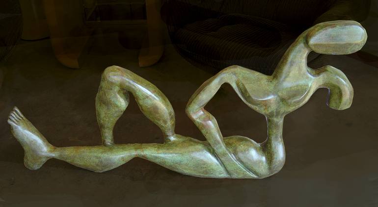 Original Abstract Women Sculpture by Geoff Greene