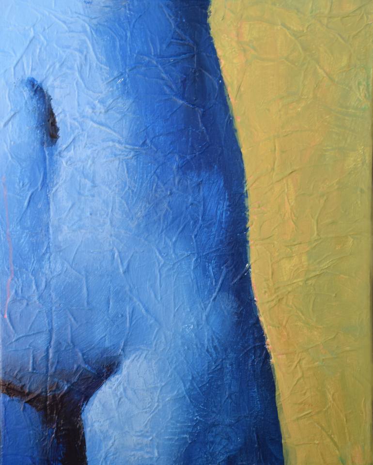 Original Figurative Nude Painting by Geoff Greene