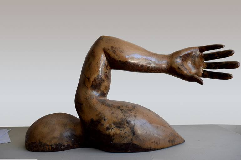 Original Figurative Sport Sculpture by Geoff Greene