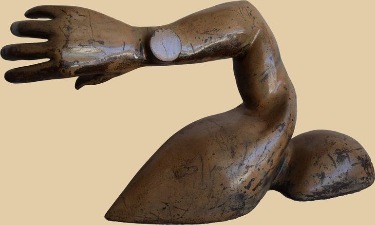 Original Figurative Sport Sculpture by Geoff Greene