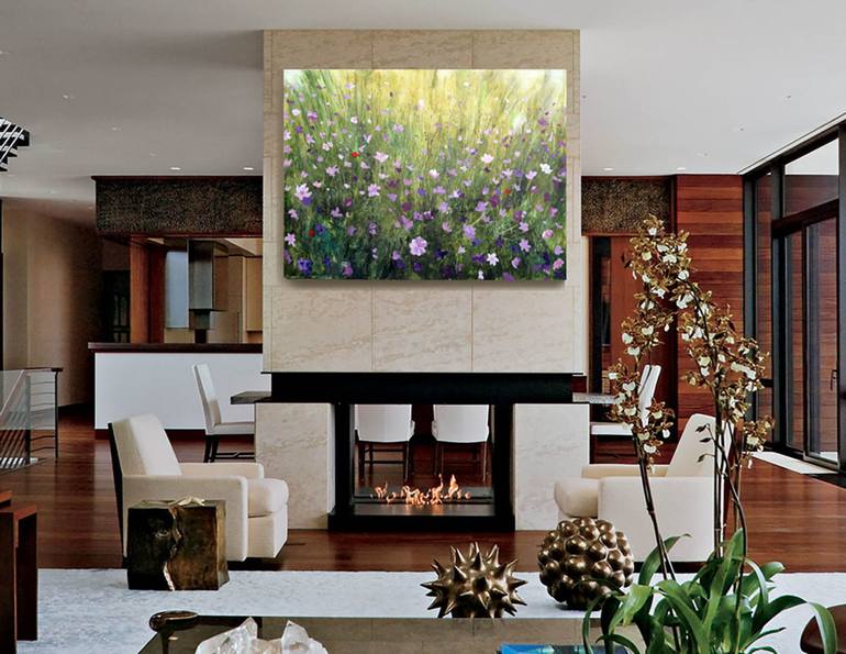 Original Floral Painting by Geoff Greene