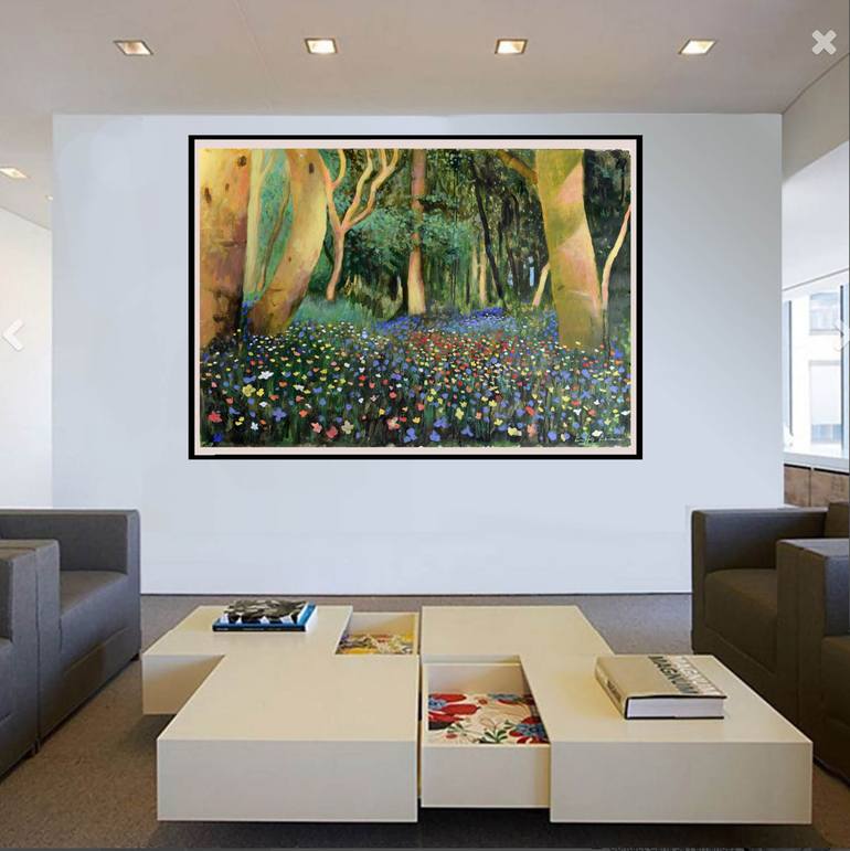 Original Impressionism Nature Painting by Geoff Greene