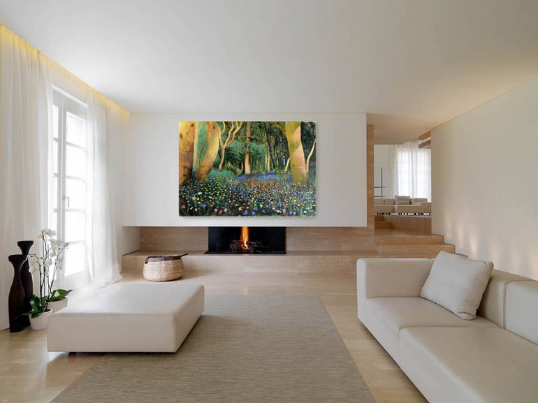 Original Impressionism Nature Painting by Geoff Greene