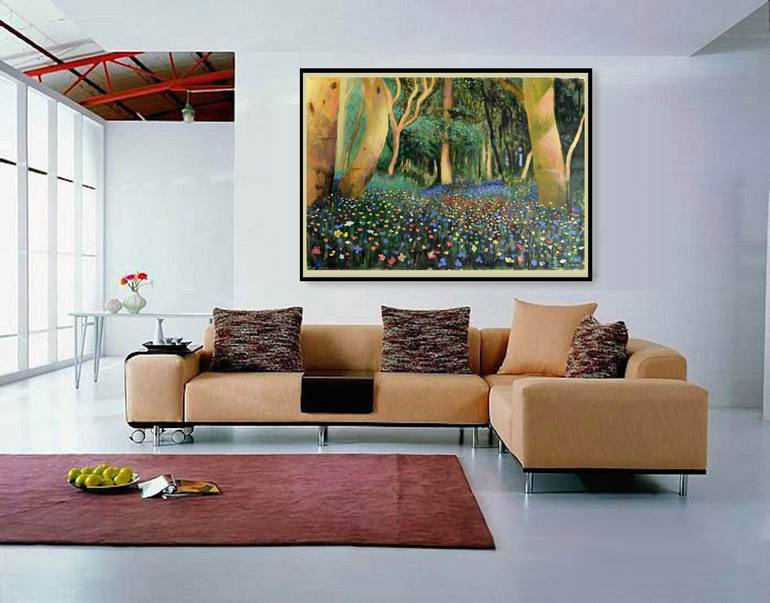 Original Impressionism Nature Painting by Geoff Greene