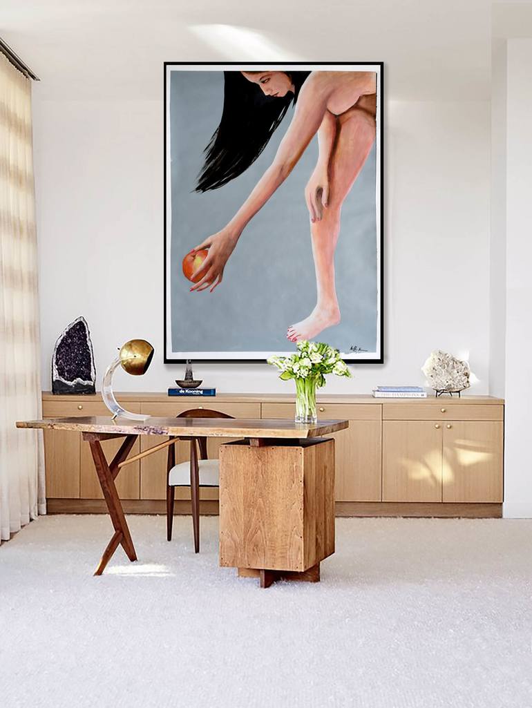 Original Figurative Nude Painting by Geoff Greene