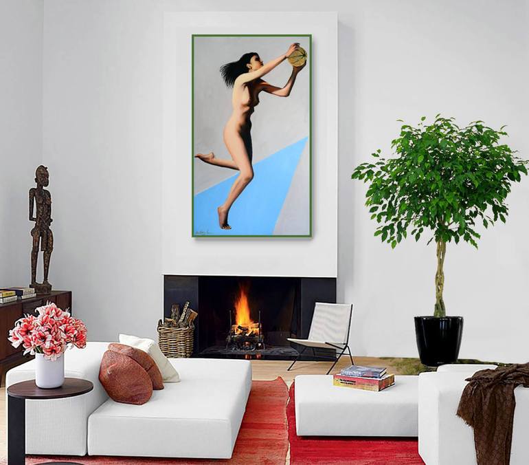 Original Women Painting by Geoff Greene