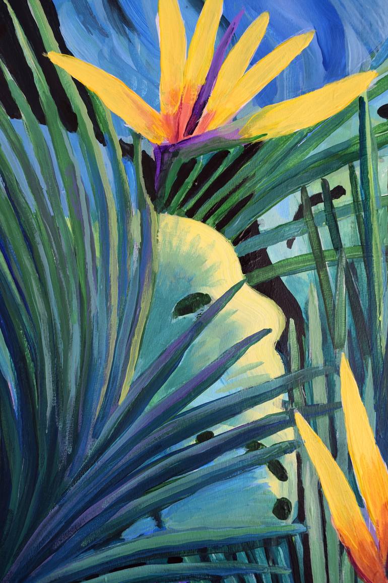 Original Botanic Painting by Geoff Greene