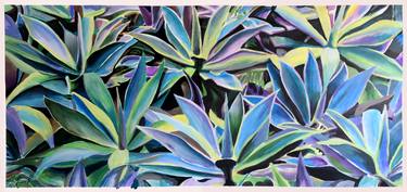 Saatchi Art Artist Geoff Greene; Painting, “Agave Wall (Saatchi Catalog) (SOLD on Saatchi)” #art