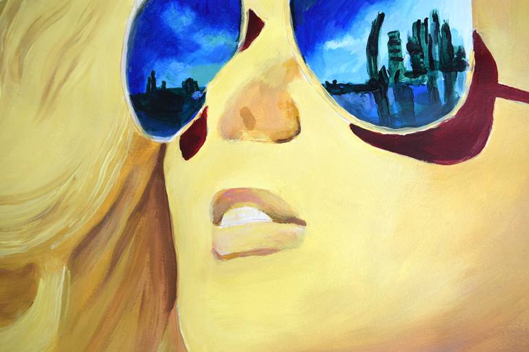 Original Figurative Women Painting by Geoff Greene