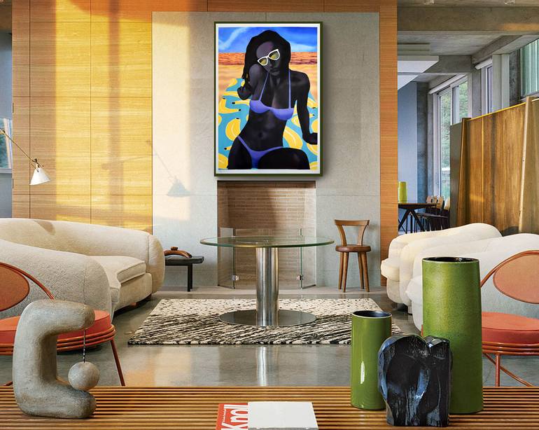 Original Figurative Women Painting by Geoff Greene