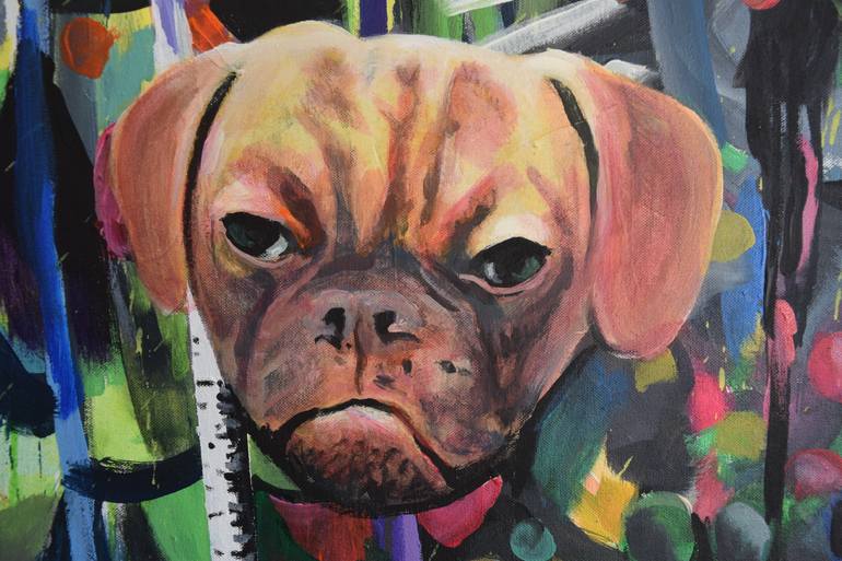 Original Conceptual Pop Culture/Celebrity Painting by Geoff Greene