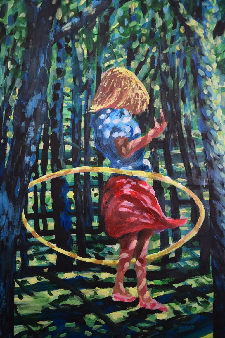 Original Figurative Women Painting by Geoff Greene