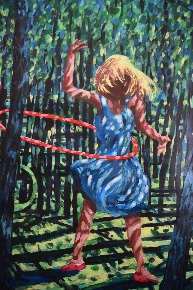 Original Figurative Women Painting by Geoff Greene