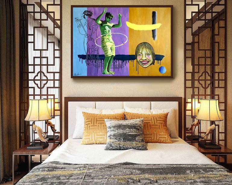 Original Pop Art Pop Culture/Celebrity Painting by Geoff Greene