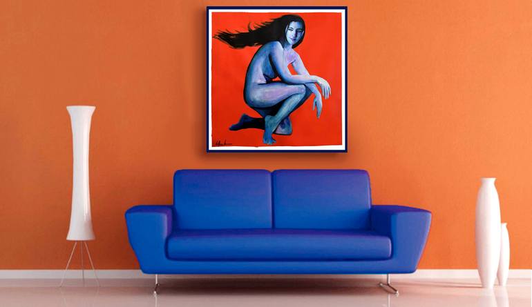 Original Impressionism Women Painting by Geoff Greene