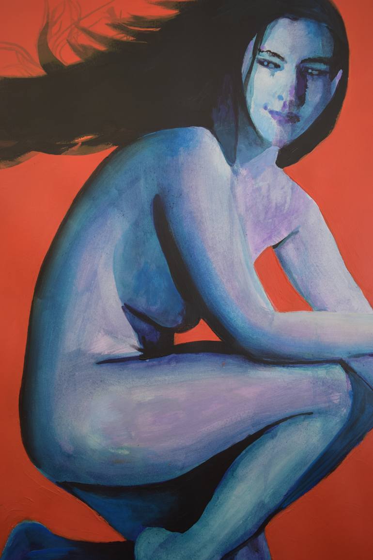 Original Impressionism Women Painting by Geoff Greene