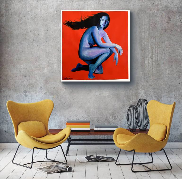 Original Impressionism Women Painting by Geoff Greene