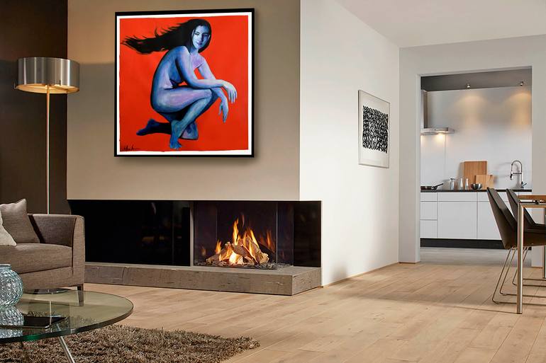 Original Impressionism Women Painting by Geoff Greene