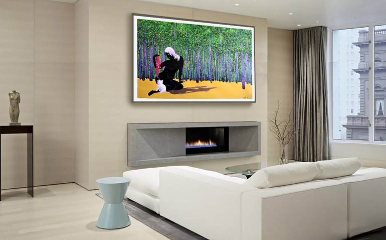 Original Impressionism Women Painting by Geoff Greene