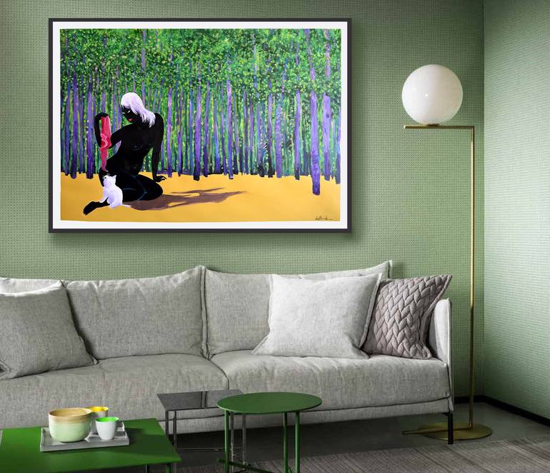 Original Impressionism Women Painting by Geoff Greene