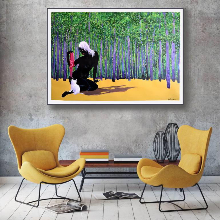 Original Impressionism Women Painting by Geoff Greene