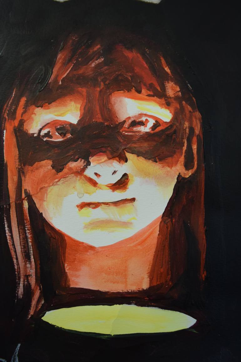 Original Figurative Pop Culture/Celebrity Painting by Geoff Greene