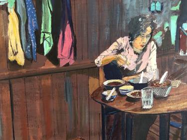 Original impressionism Women Painting by R Felise
