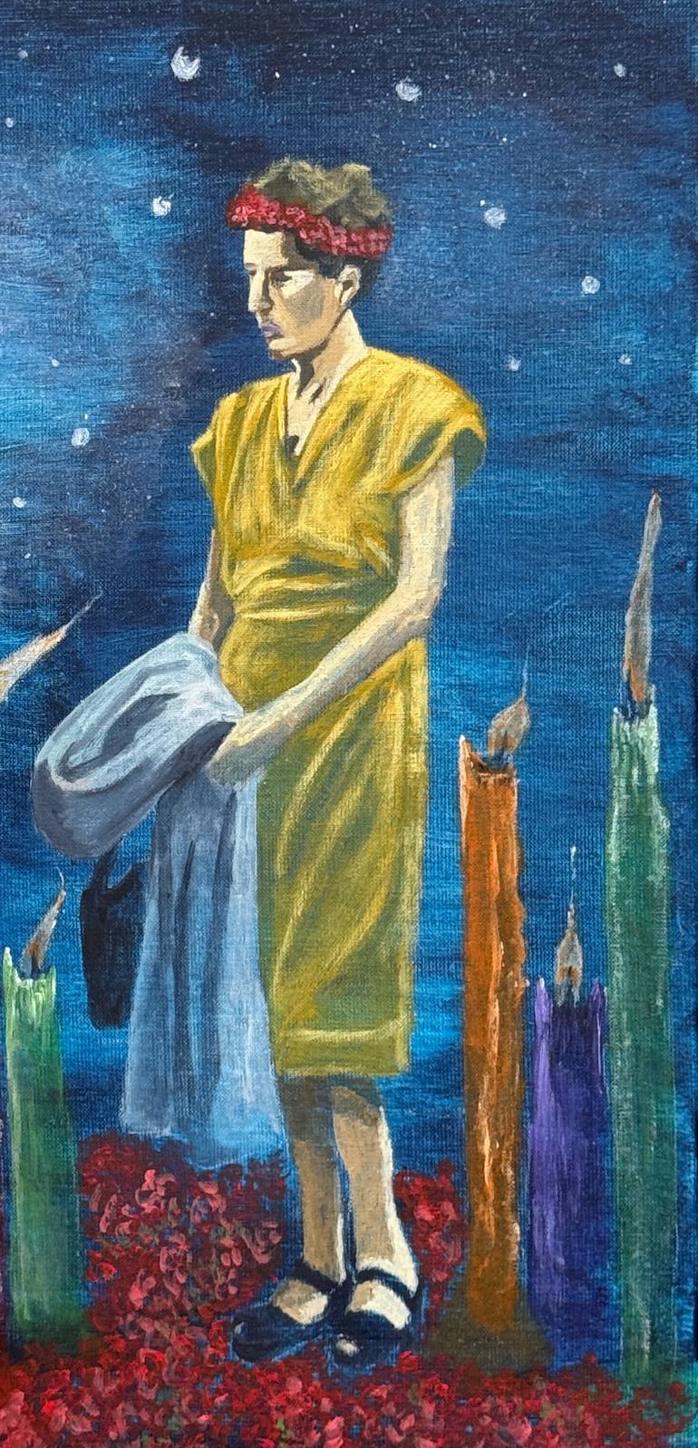 Original Figurative Love Painting by Debora Missoorten