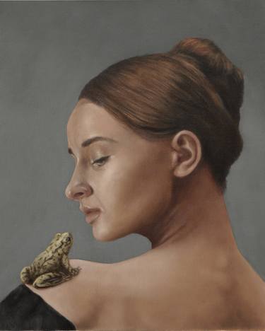 Original Realism Women Paintings by Mike Skidmore