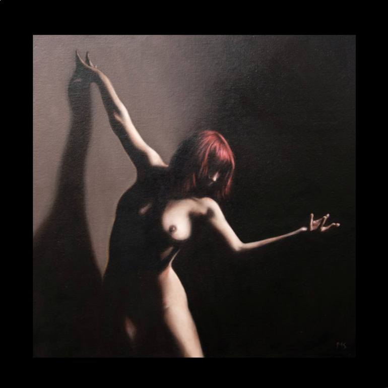 Original Nude Painting by Mike Skidmore