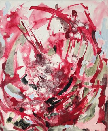 Original Abstract Expressionism Abstract Paintings by Alissa Siegal