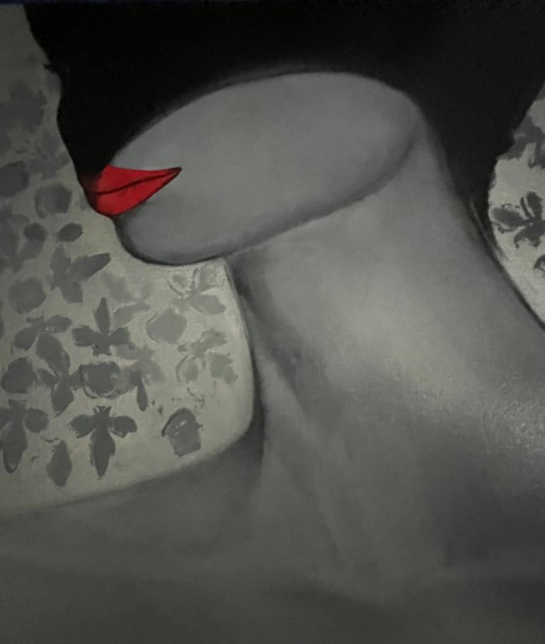 Original Conceptual Women Painting by Kathy Linden