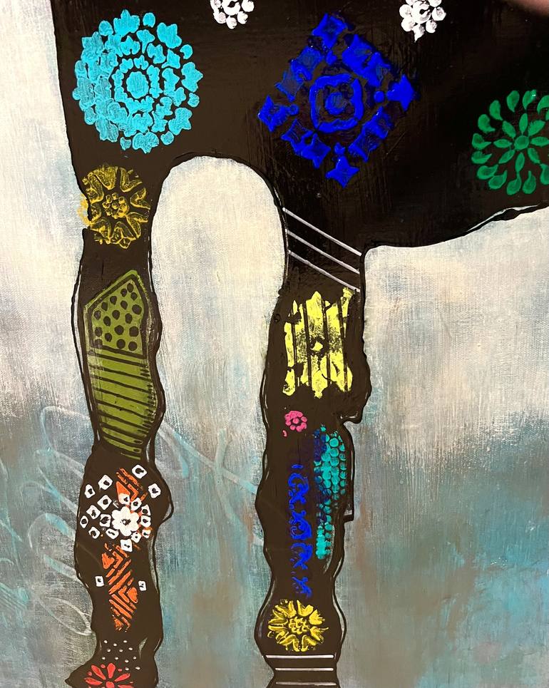 Original Abstract Painting by Kathy Linden