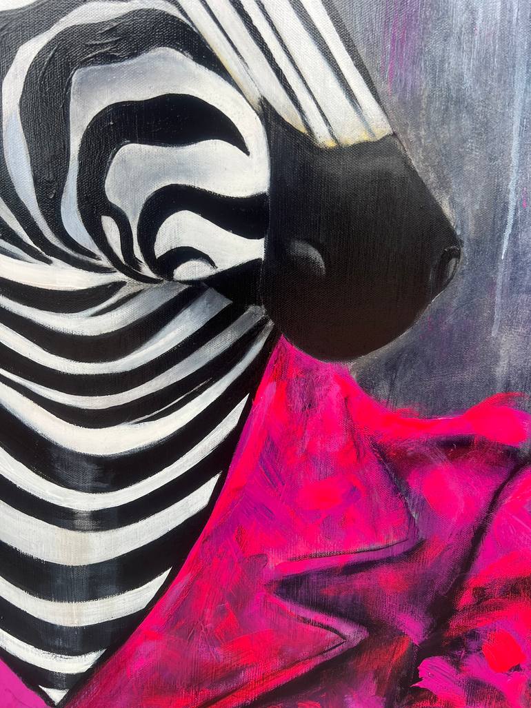 Original Abstract Expressionism Pop Culture/Celebrity Painting by Kathy Linden