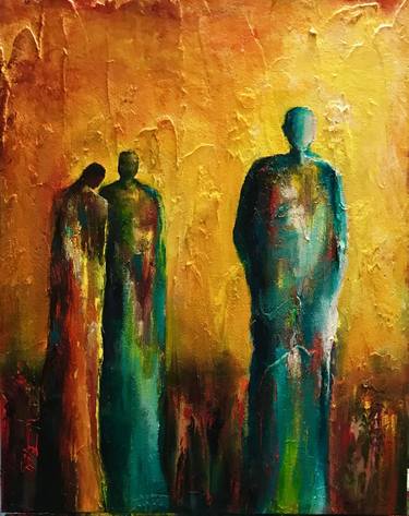 Abstract Figures Paintings Saatchi Art