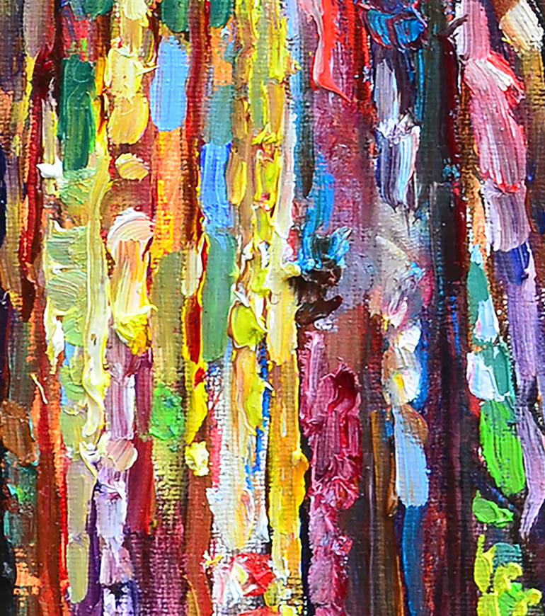 Original Abstract Landscape Painting by Andrii Kutsachenko